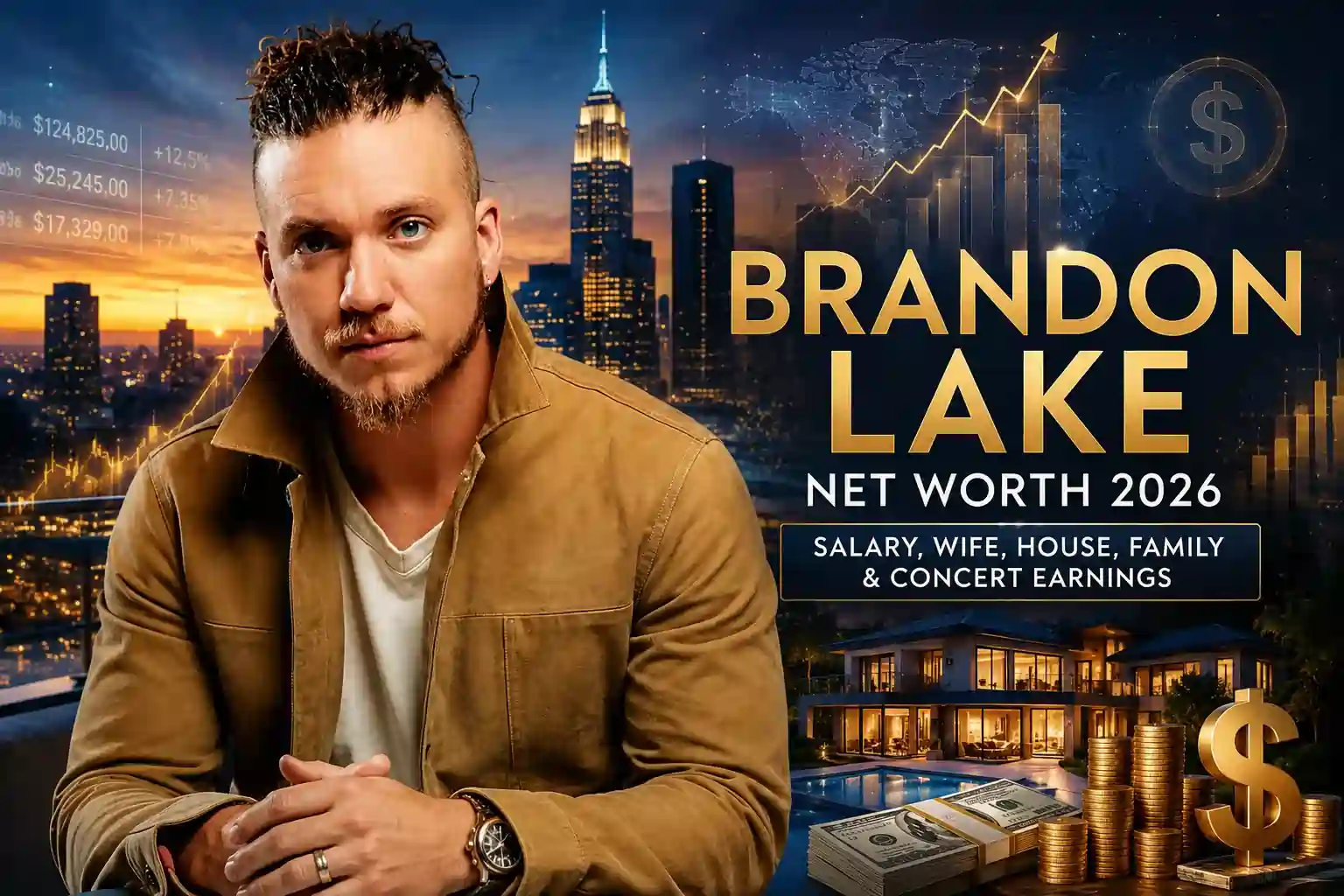 Brandon Lake Net Worth 2026 & Salary, Wife, Family & Concert Earnings